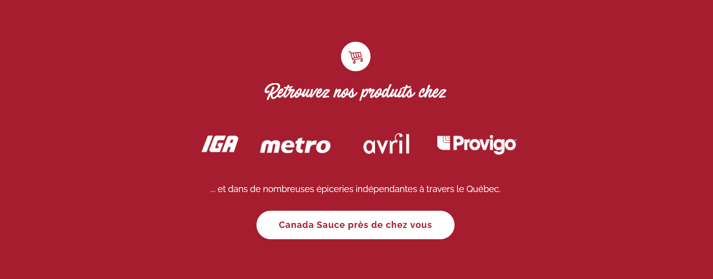 Canada Sauce condiments Québécois fabriqués au Saguenay