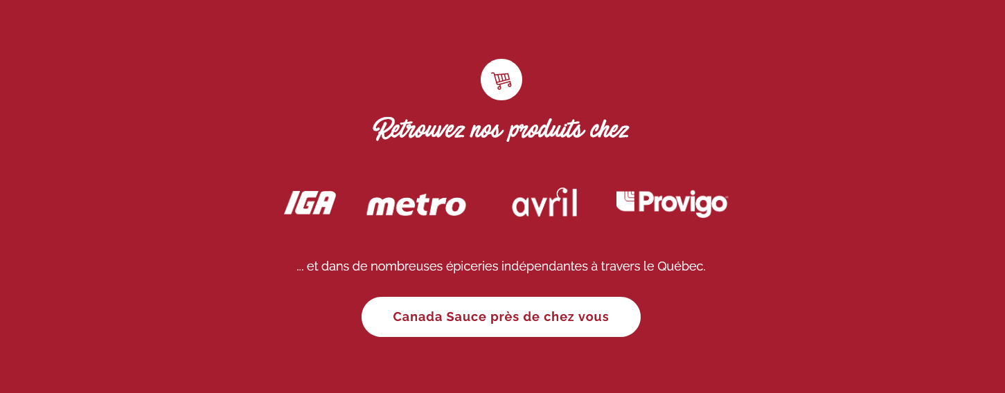 Canada Sauce condiments Québécois fabriqués au Saguenay Canada Sauce condiments Québécois fabriqués au Saguenay