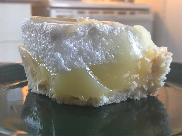 Carrés au Citron et Meringue 2