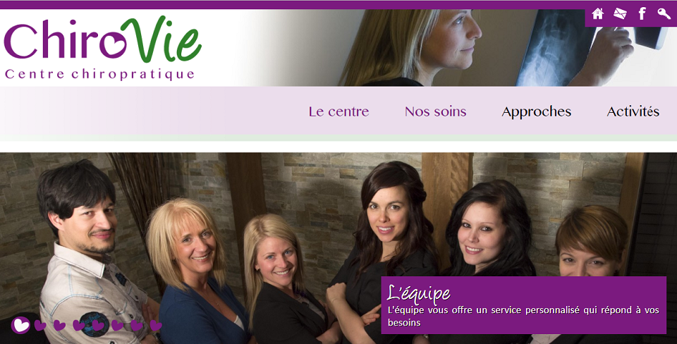 Centre Chiropratique ChiroVie en Ligne