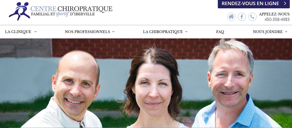 Centre Chiropratique Familial et Sportif d'Iberville en Ligne