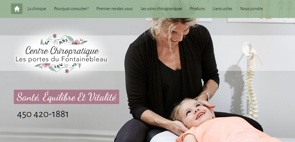 Centre Chiropratique Les Portes du Fontainebleau en Ligne