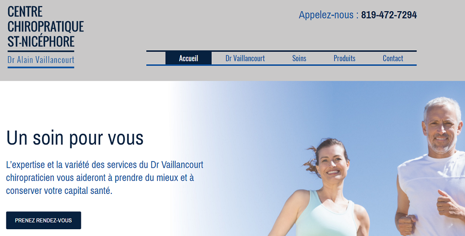 Centre Chiropratique St-Nicéphore en Ligne 