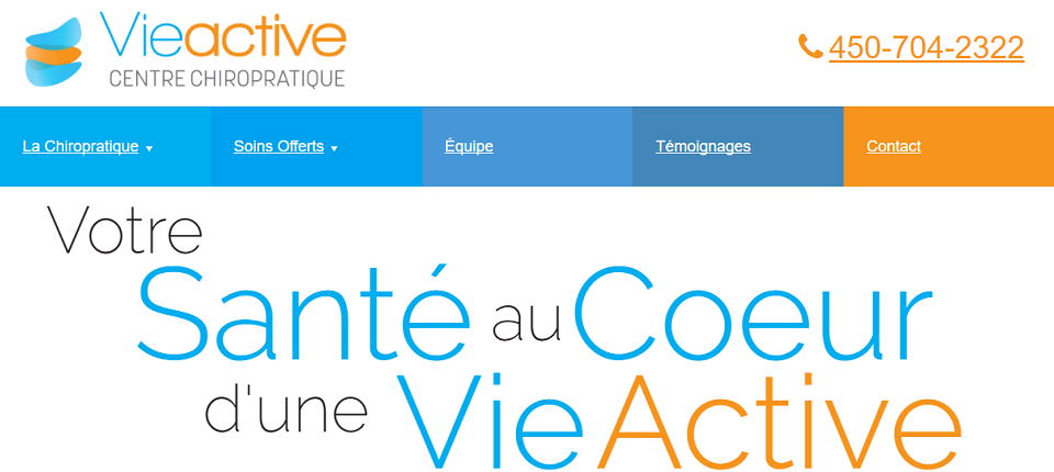 Centre Chiropratique Vie Active en Ligne