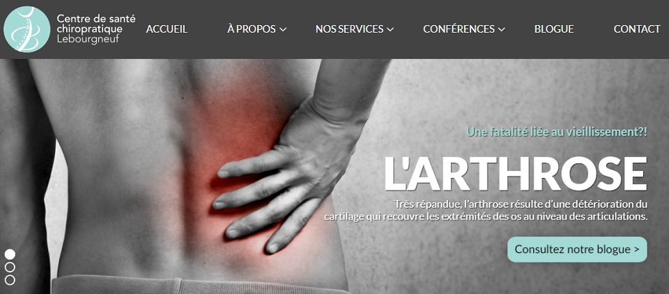 Centre de Santé Chiropratique Lebourgneuf en Ligne 
