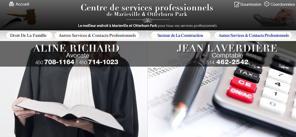 Centre de Services Professionnels de Marieville & Ofterburn Park en Ligne 