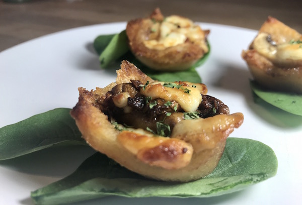 Champignons à L'ail Gratinés 4