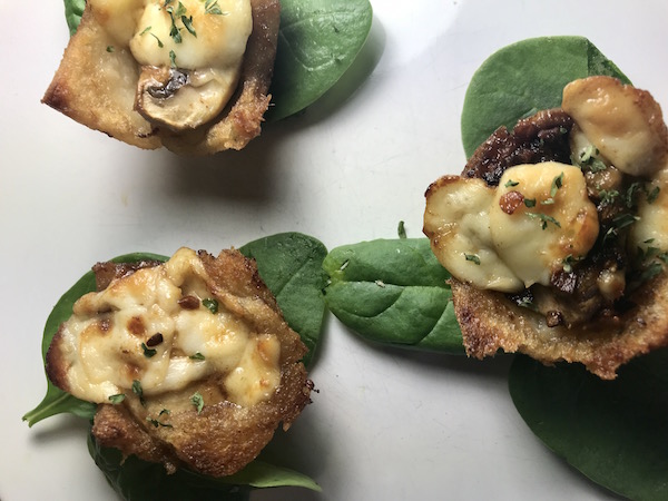 Champignons à L'ail Gratinés 6
