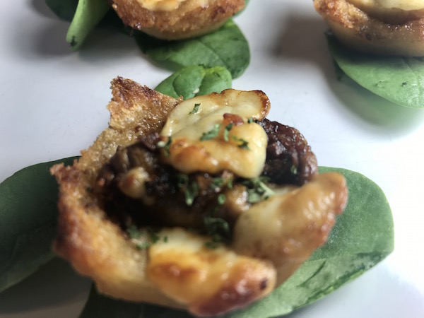 Champignons à L'ail Gratinés 7