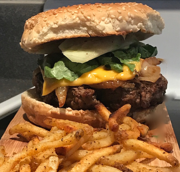 Cheeseburger et Frites 3