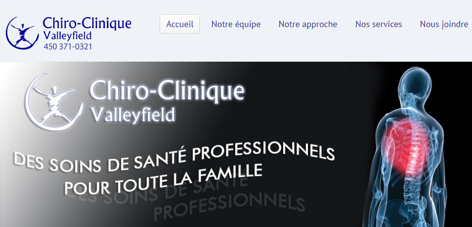 Chiro-Clinique Valleyfield en Ligne 