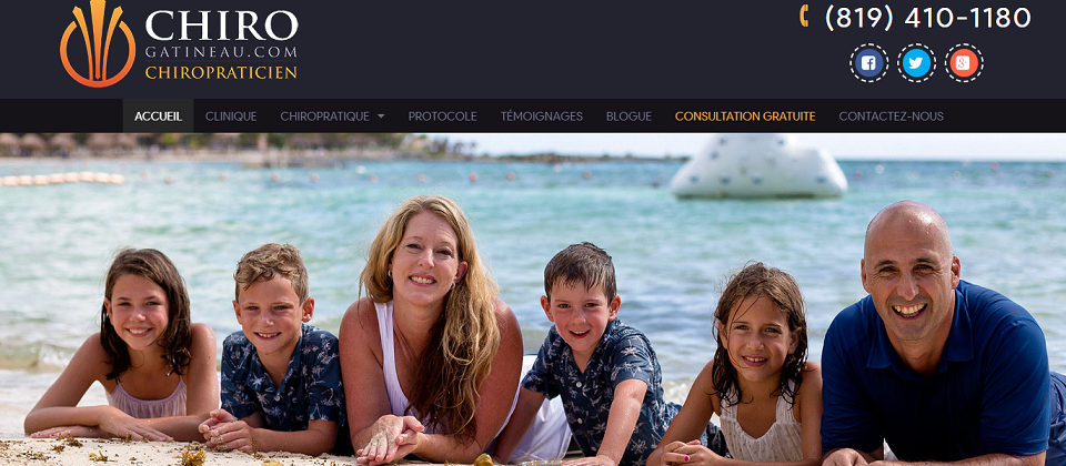 Clinique Chiropratique &agrave; Gatineau en Ligne
