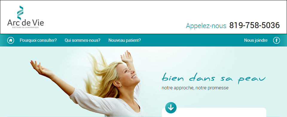 Chiropratique Arc de Vie en Ligne