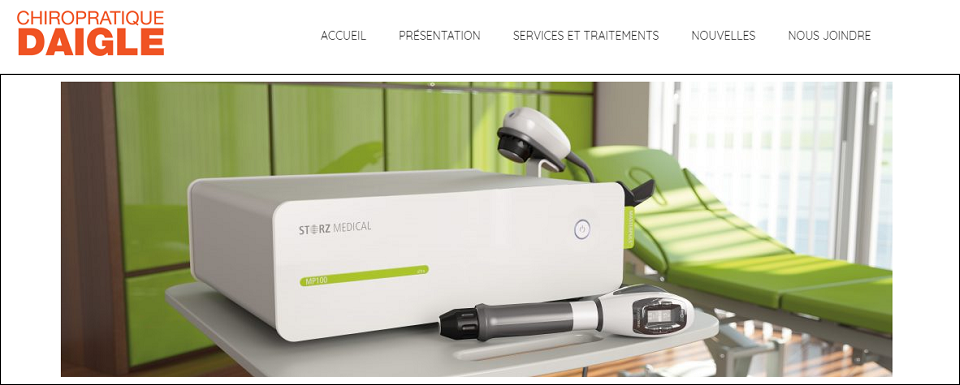 Chiropratique Daigle en Ligne