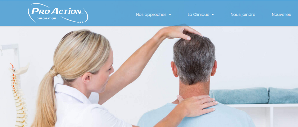 Chiropratique Pro Action en Ligne