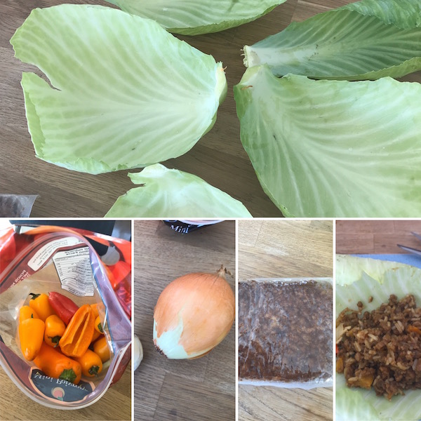 Cigares au Chou Viande et Légumes 6