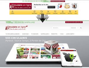 Circulaire en ligne avant et après