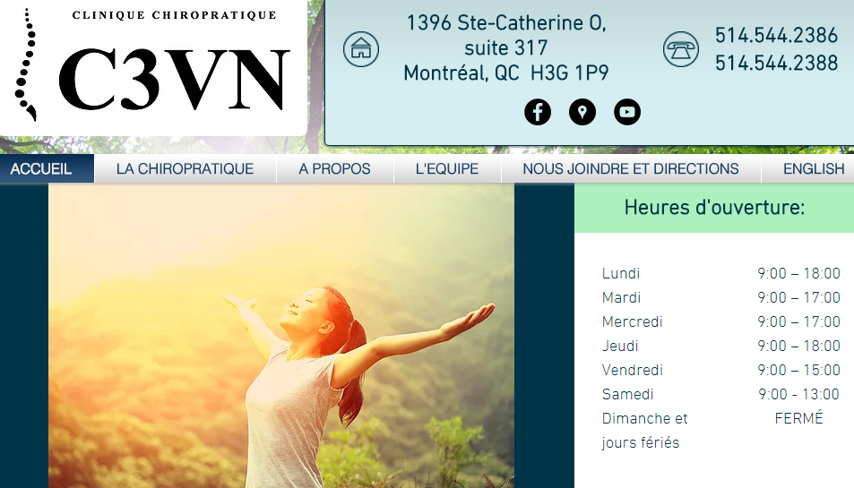 Clinique Chiropratique C3VN en Ligne