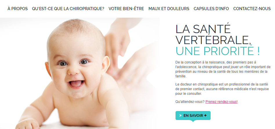 Clinique Chiropratique de la Rive-Sud en Ligne