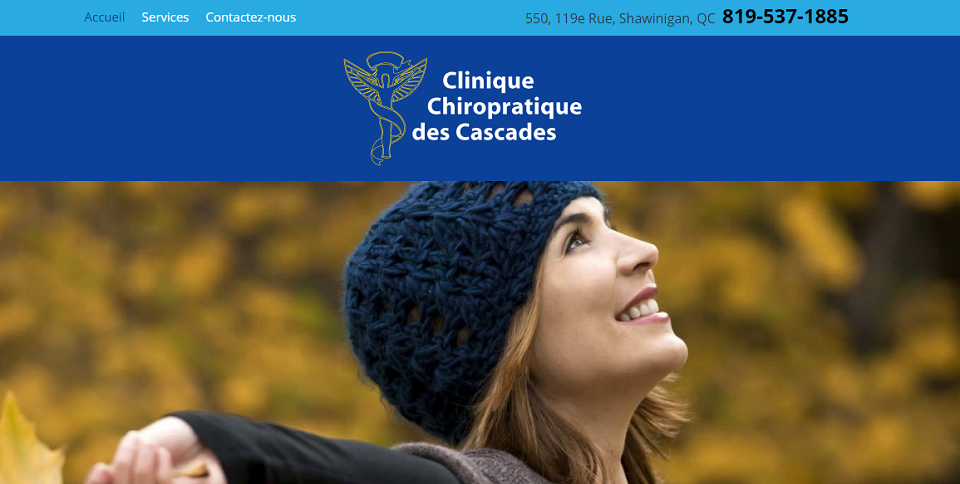 Clinique Chiropratique des Cascades en Ligne 