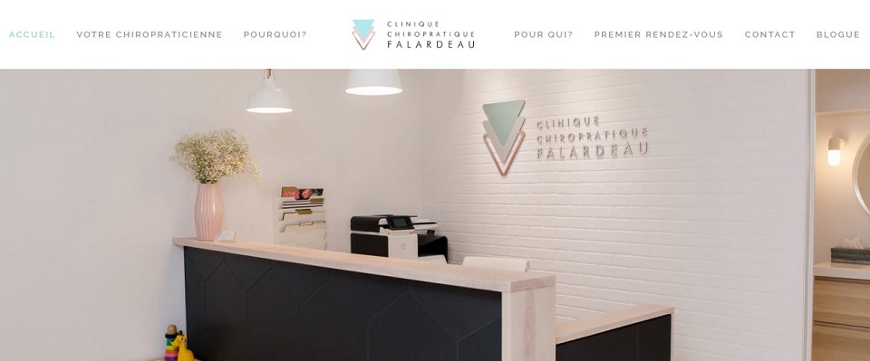 Clinique Chiropratique Falardeau en Ligne