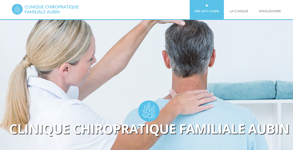 Clinique Chiropratique Familiale Aubin en Ligne