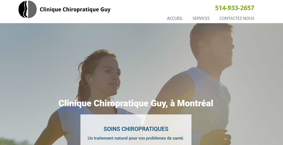 Clinique Chiropratique Guy en Ligne 