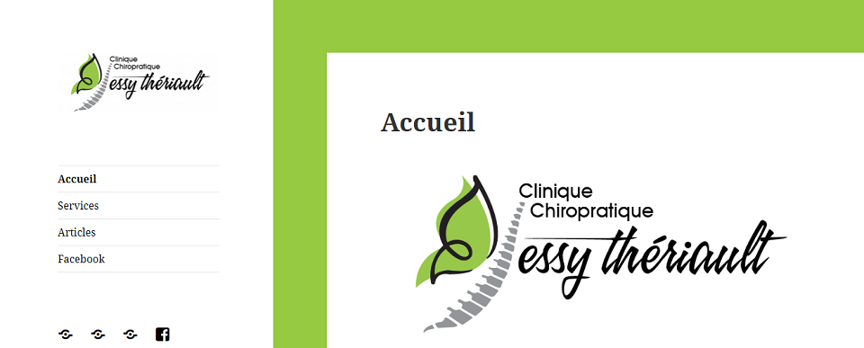 Clinique Chiropratique Jessy Thériault en Ligne
