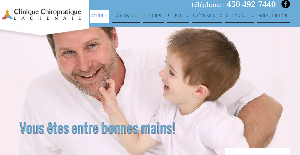 Clinique Chiropratique Lachenaie en Ligne