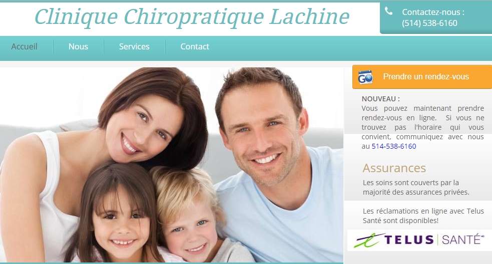 Clinique Chiropratique Lachine en Ligne