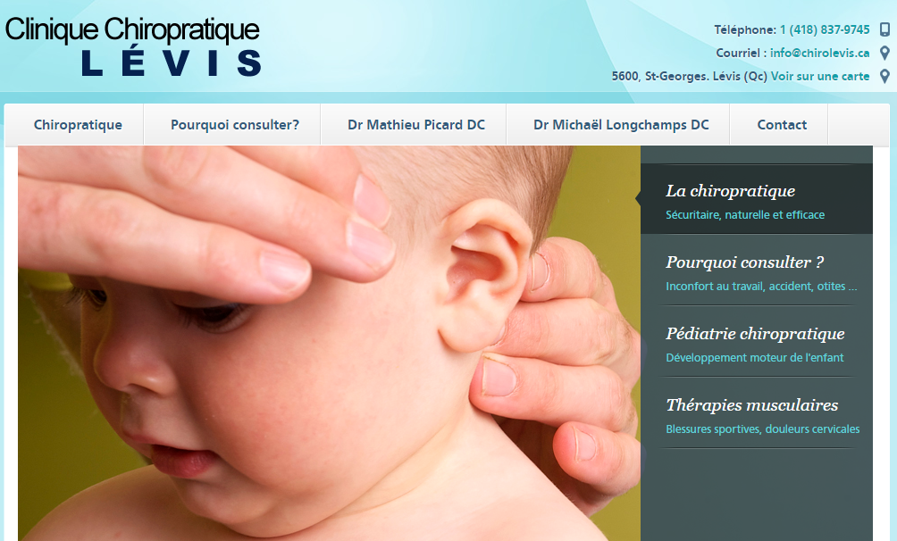 Clinique Chiropratique Lévis en Ligne