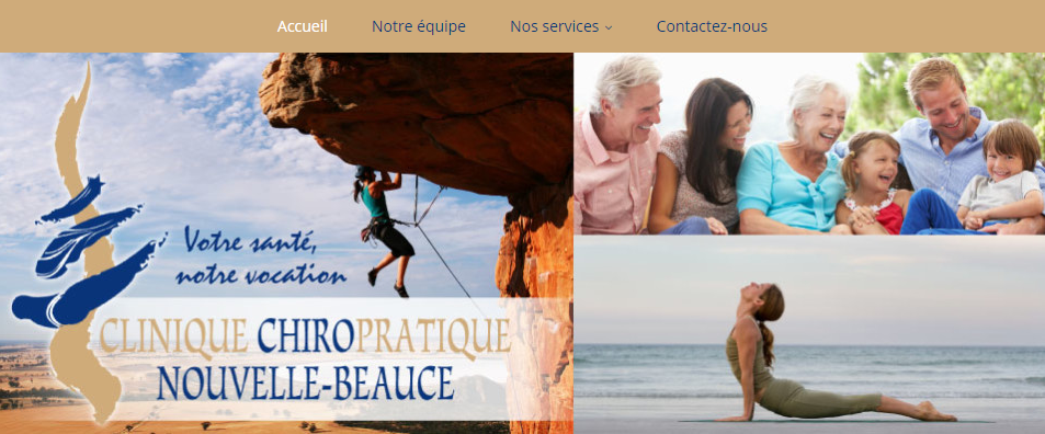 Clinique Chiropratique Nouvelle-Beauce en Ligne
