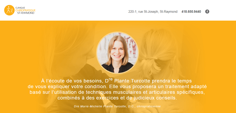 Clinique Chiropratique St-Raymond en Ligne