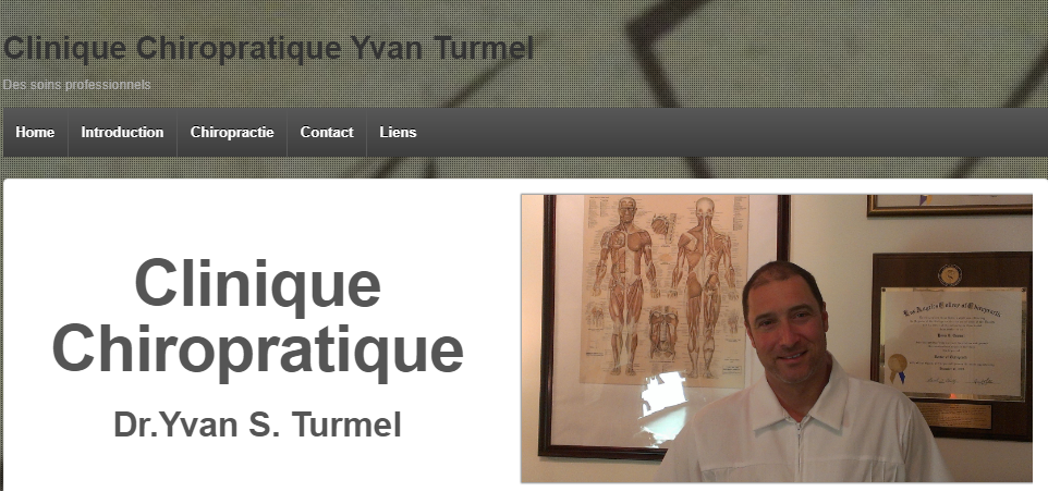 Clinique Chiropratique Yvan Turmel en Ligne 