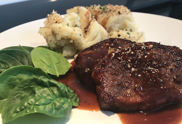 Côtelettes de Porc Mariné à L'érable et au Vinaigre Balsamique 1