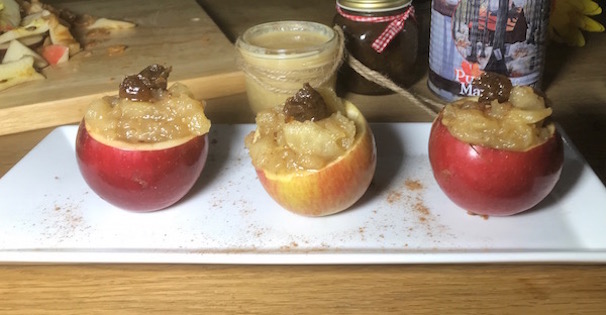 Compote de Pomme et Sirop d'érables dans sa Pomme 11