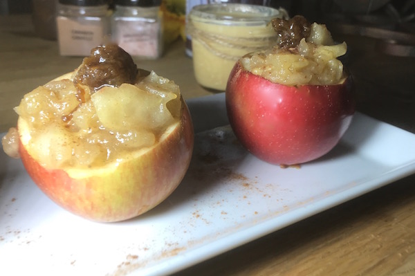 Compote de Pomme et Sirop d'érables dans sa Pomme 4