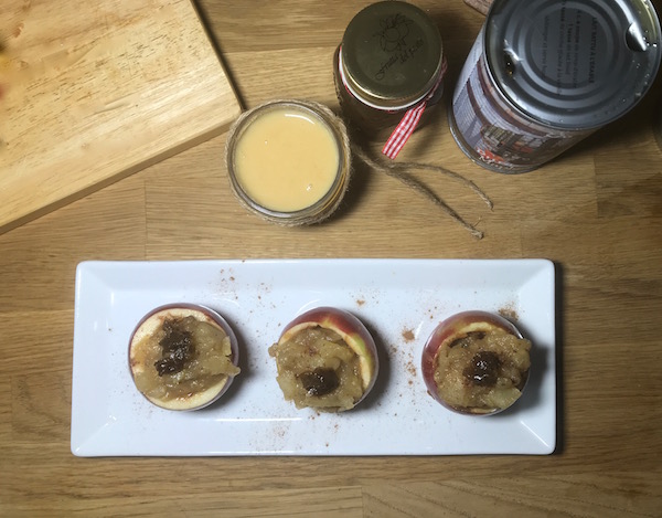 Compote de Pomme et Sirop d'érables dans sa Pomme 6