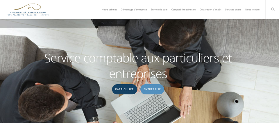 Comptabilité Gestion Nadeau en Ligne 