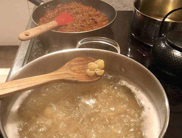 Coquilles Sauce à la viande et Tomates 2