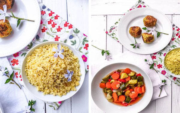 Couscous aux Boulettes de Pois Chiche 1
