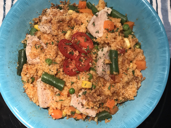 Couscous aux Légumes et Sauce 6