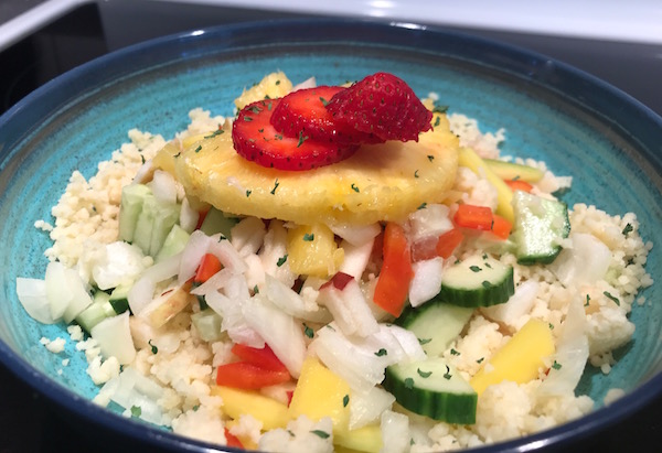 Couscous Rafraichissant avec des Fruits 8