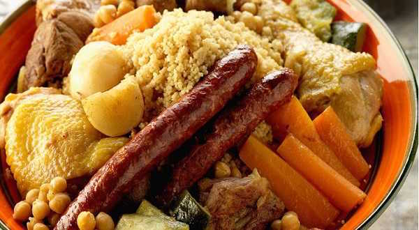 Couscous royal au poulet et aux merguez, recette du couscous - Madrange