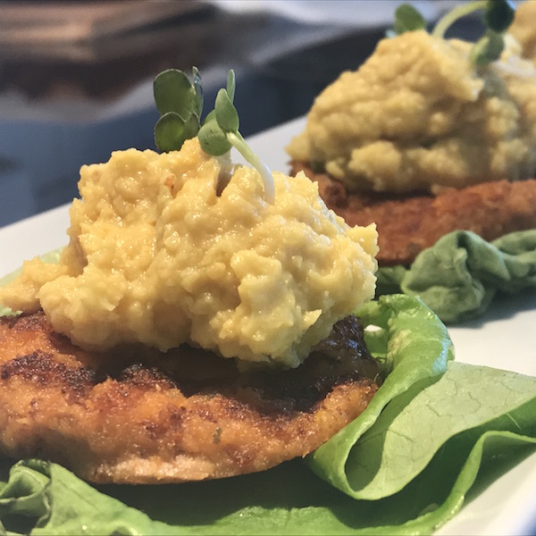 Croquettes au Thon Thai et Hummus 2