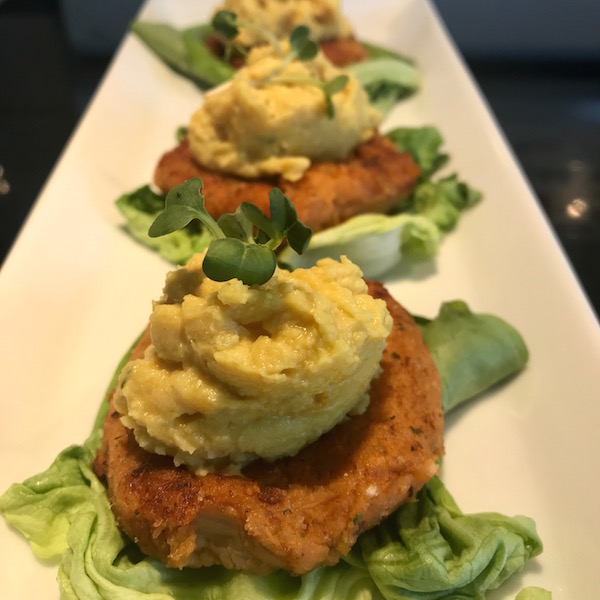 Croquettes au Thon Thai et Hummus 3