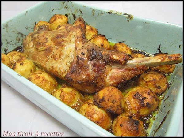 Cuisse de Dinde au Four