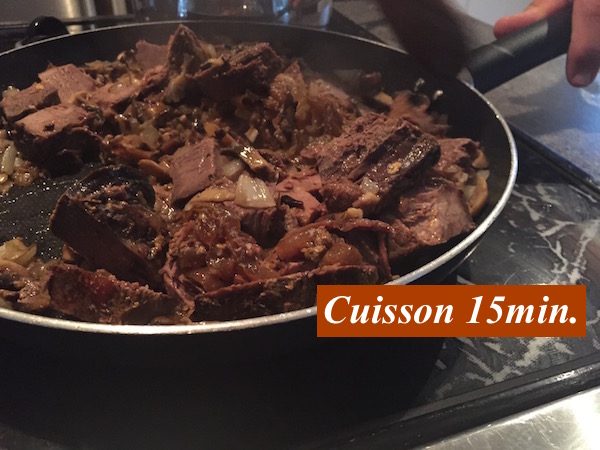 Cuisson du Boeuf