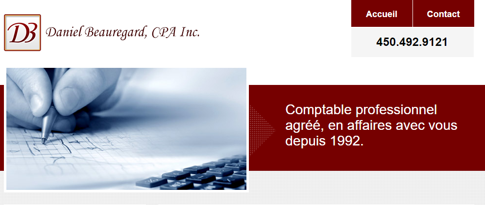 Daniel Beauregard, CPA Inc. en Ligne 