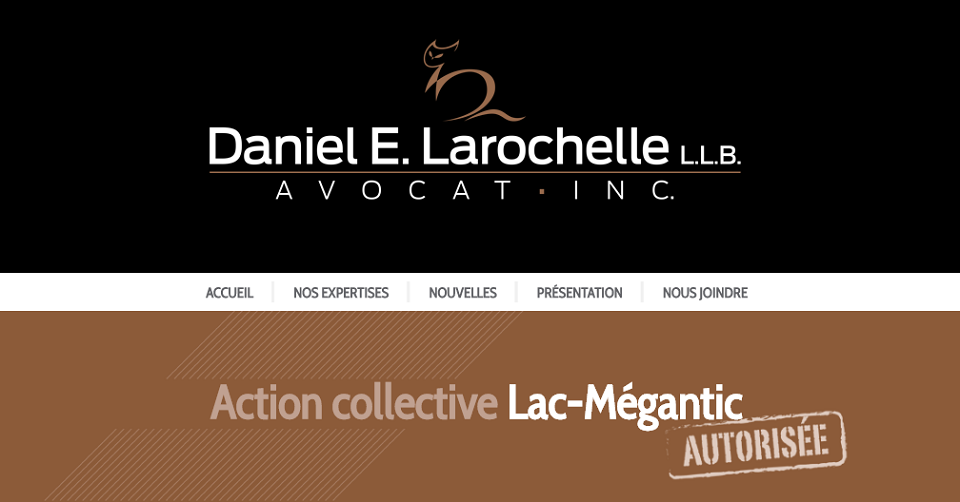 Daniel E.Larochelle Avocat Inc. en Ligne
